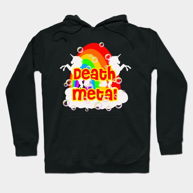 Death Metal Hoodie by Tameink